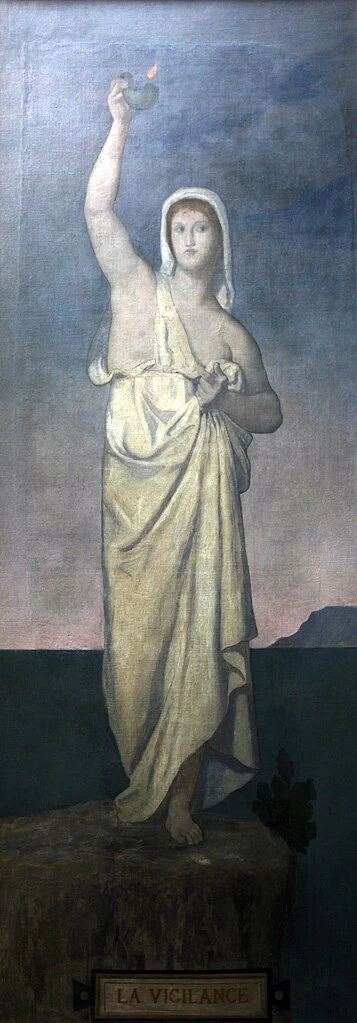 Pierre Puvis de Chavannes - 118, Vigilanza, Musée d'Orsay, Parigi